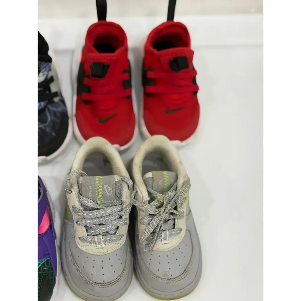 Nike Toddlers Sneakers Lot of 4 Size 6C CD7415 BQ4004